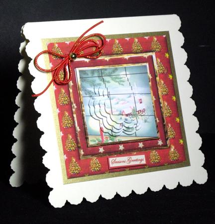 Christmas Candle in the Window by Dianne Jackson