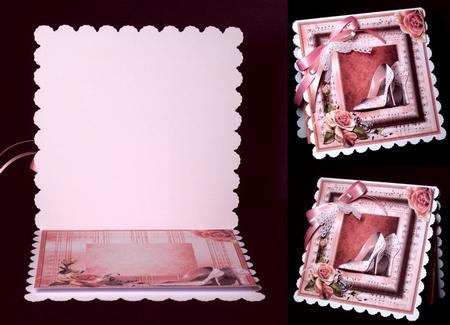 Insert to Compliment Dusky Pink Music Shoes by Dianne Jackson