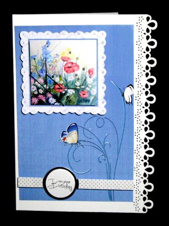Butterfly Meadow Double Stacker by Dianne Jackson