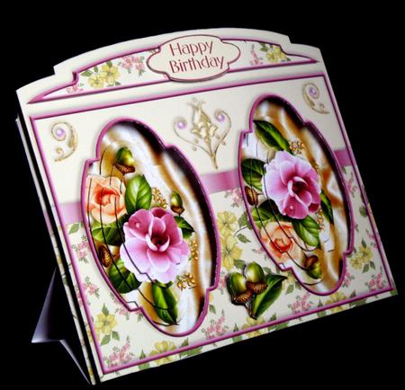 Stand-alone Easel Card Kit - Sweet Summer by Dianne Jackson