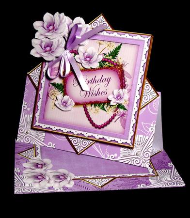 Lilac Magnolia 6inch Diamond Envelope Mini Kit by Dianne Jackson