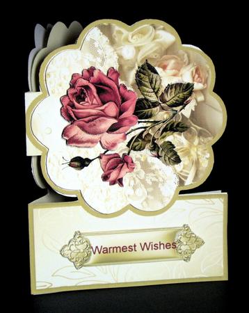 Victorian Plum Rose Mini Kit by Dianne Jackson