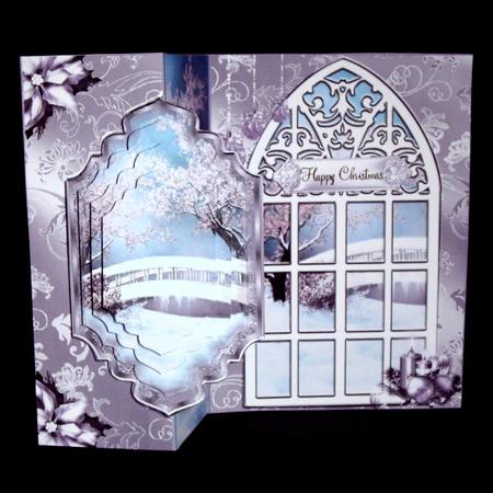 The Winter Window No Holes Fold Mini Kit by Dianne Jackson