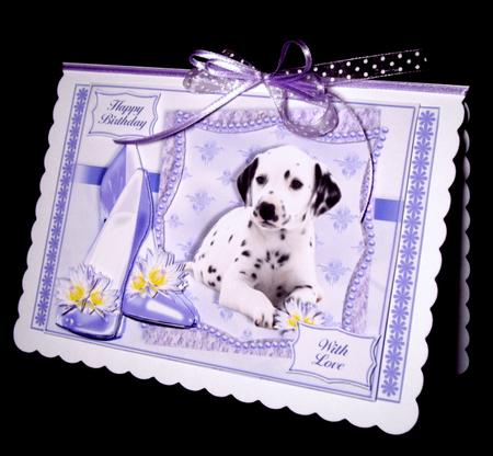 Puppies, Posies & Shoes Mini-kit - Dalmation by Dianne Jackson