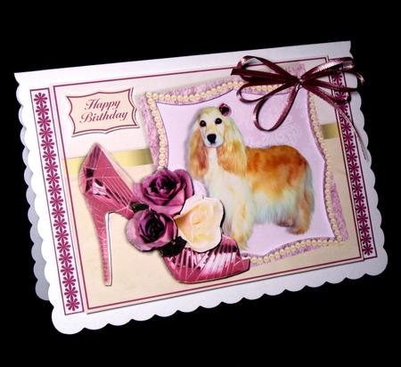 Puppies, Posies & Shoes Mini-kit - Cocker Spaniel by Dianne Jackson
