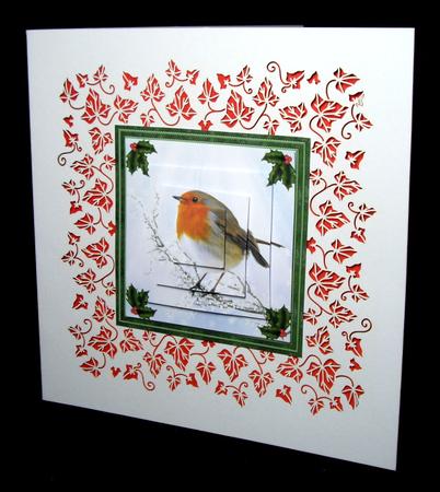 Gorgeous Robin & Holly - Pyramid Topper by Dianne Jackson