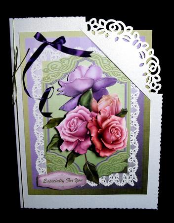 Beautiful Belleepoquel Roses by Dianne Jackson