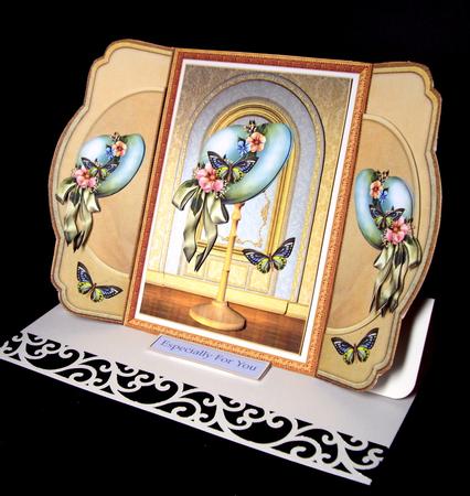 Trifold Vintage Hat Beauty 2 by Dianne Jackson