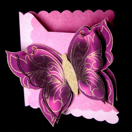 Gorgeous Butterfly Card Front 4 by Dianne Jackson
