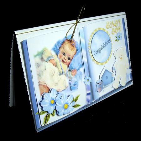Picture Book Tent-card Mini-kit - Baby Boy by Dianne Jackson