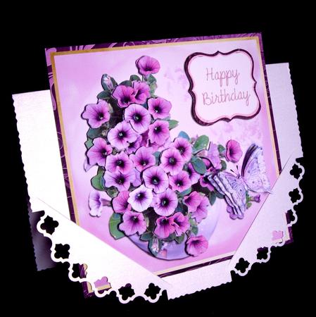A Bowl of Petunias by Dianne Jackson