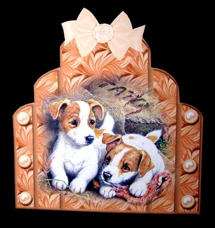 Jack Russell Over the Edge Mini Kit by Dianne Jackson