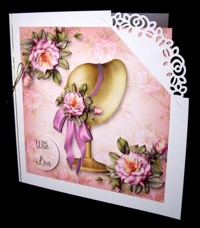 Vintage Roses & Rose Bonnet by Dianne Jackson