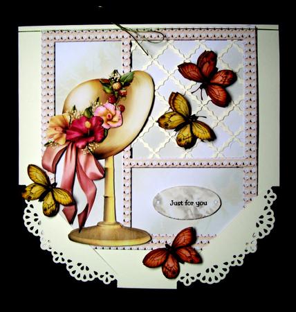 Beautiful Hat & Butterflies by Dianne Jackson