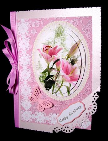 Stargazer Lilies with Love by Dianne Jackson