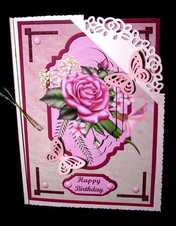 Florals Card Front by Dianne Jackson