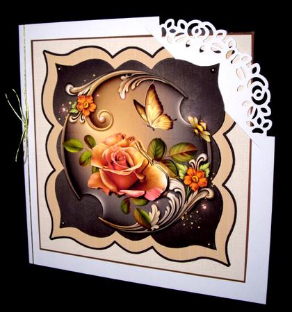 Shades of Autumn 8x8 Card Front by Dianne Jackson