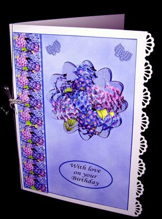 Blue Hydrangeas by Dianne Jackson