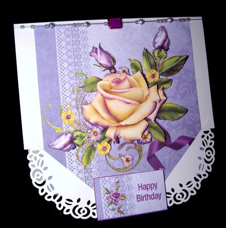 Roses and Ribbons for Your Birthday by Dianne Jackson