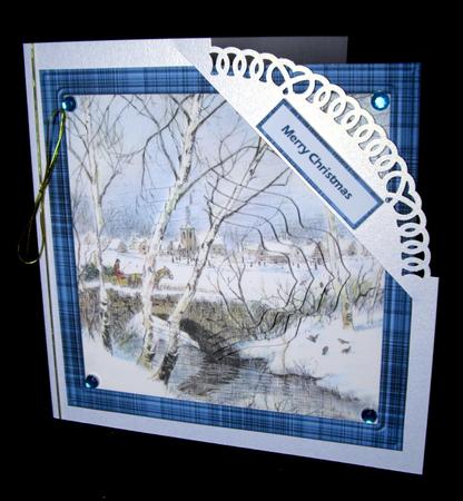 Taking the Christmas Trees to Market Card by Dianne Jackson