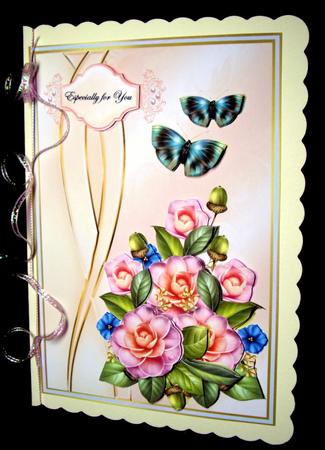 Camelias and Butterflies by Dianne Jackson