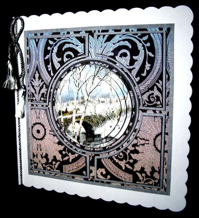 Snow Travel Silver Architects Quad 8in Cf Kit by Dianne Jackson