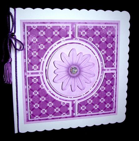 Daisy Lilac Architects Quad 8in Cf Kit by Dianne Jackson