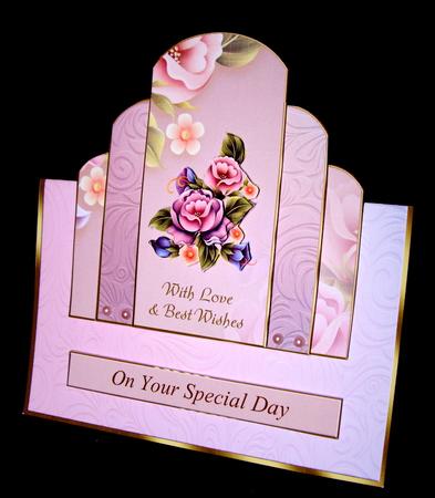 Peonies Deco Card Mini Kit by Dianne Jackson