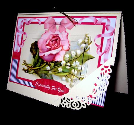 Beautiful Roses and Lily of the Valley ( Pyramarge ) by Dianne Jackson