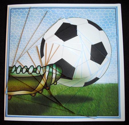 8 x 8 Football Kit with Twisted Pyramage by Dianne Jackson