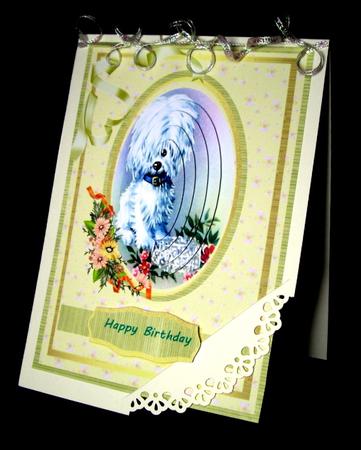 Cute Little Scruffy Dog ( Pyramarge) by Dianne Jackson