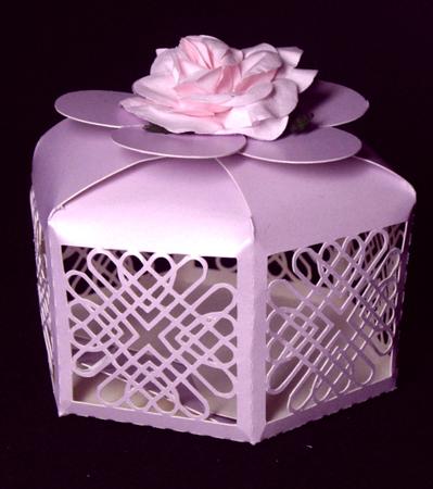 Entwined Hearts Collection Favour Box 2 by Dianne Jackson
