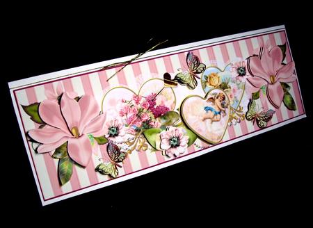 Hearts and Flowers Romantic Dl. Topper & Decoupage by Dianne Jackson
