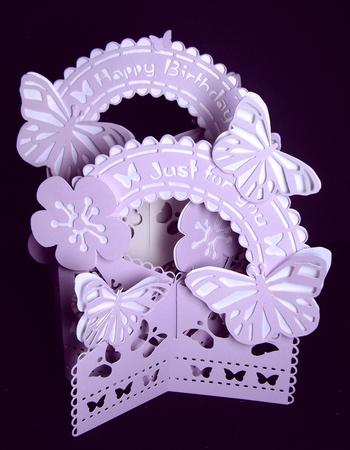 Birthday Butterflies Silhouette Cutting File by Dianne Jackson