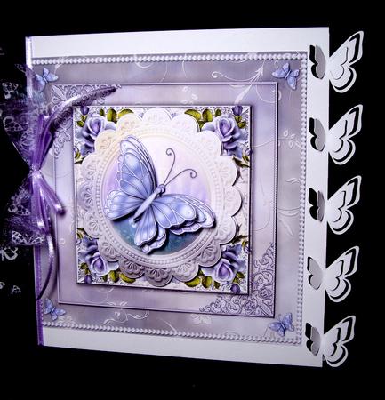 Simply Lilac Butterflies by Dianne Jackson
