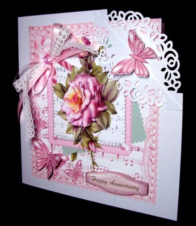 Beautiful Music and Pink Roses  by Dianne Jackson