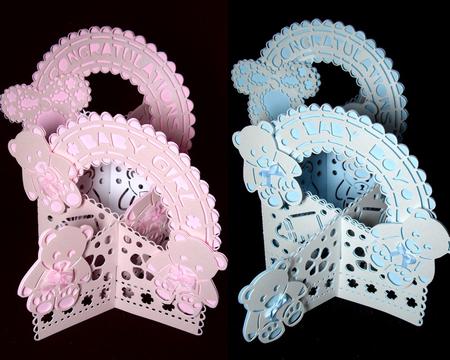 3D Cascade Cutting File - Baby by Dianne Jackson