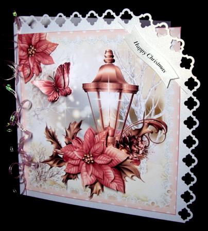 The Christmas Lantern Card Front by Dianne Jackson