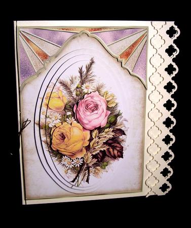 Art Deco Vintage Roses by Dianne Jackson