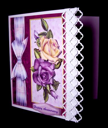 Beautiful Vintage Lilac and Cream Roses  by Dianne Jackson