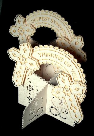 3D Cascade Deepest Sympathy by Dianne Jackson