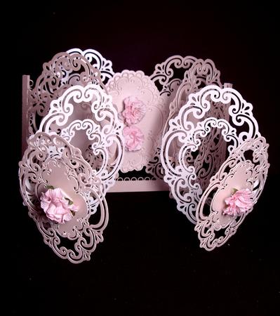 Swirl Rose Door Card by Dianne Jackson