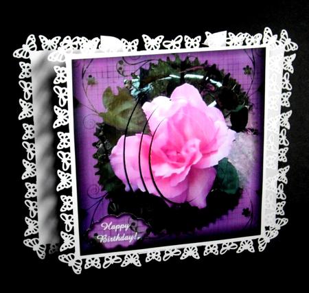 Always with Love 6 X6 Purple by Dianne Jackson