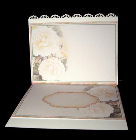 Pastel Rose Bloom Blank Insert for Cup496208_68 by Dianne Jackson