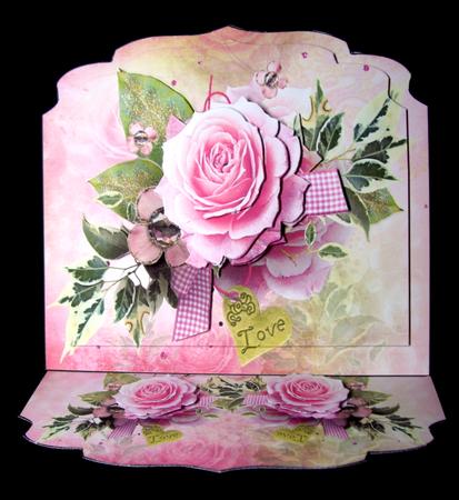 Bracket Easel Roses by Dianne Jackson