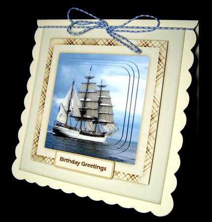 Sailing on the Ocean Card by Dianne Jackson