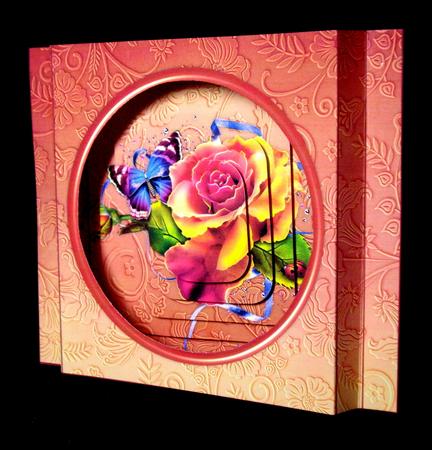 Rose Garden Shadow Box Mini Kit by Dianne Jackson