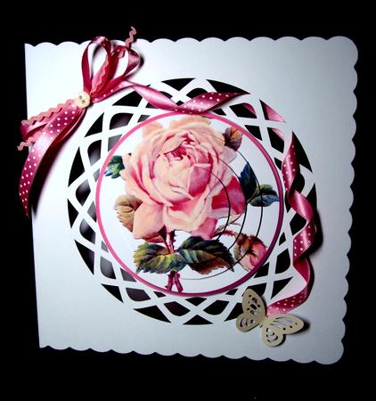 Beautiful Pyramid Pink Rose  by Dianne Jackson