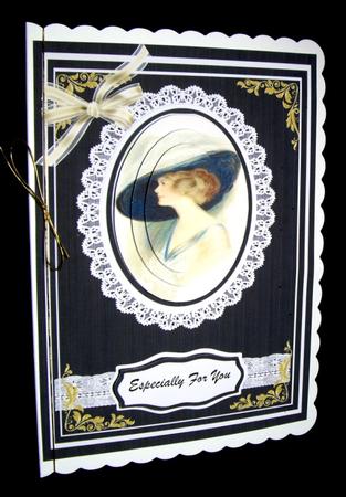 Lovely Vintage Lady . ( Pyramid ) by Dianne Jackson