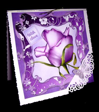 Big and Bold Lavender Rose for Any Occasion by Dianne Jackson